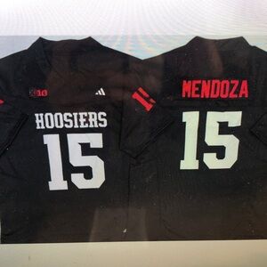 😇Fernando Mendoza Stitched Black Jersey Vapor🤗